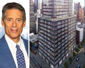 The Durst Organization's Jody Durst and 825 Third Avenue.