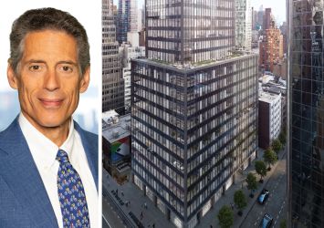 The Durst Organization's Jody Durst and 825 Third Avenue.