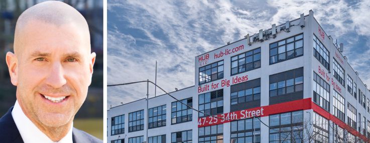 Joseph Farkas, CEO and founder of Metropolitan Realty Associates, and HUB LIC at 47-25 34th Street, Queens.