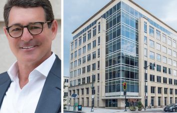 Garfield founder and CEO John Mason and 300 M Street SE, Washington, D.C.