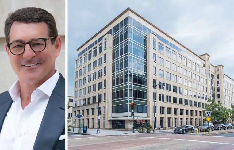 Garfield founder and CEO John Mason and 300 M Street SE, Washington, D.C.