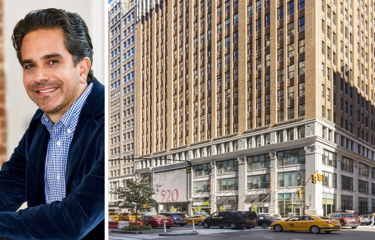 Matthew Mandell of GFP Real Estate and 520 Eighth Avenue.