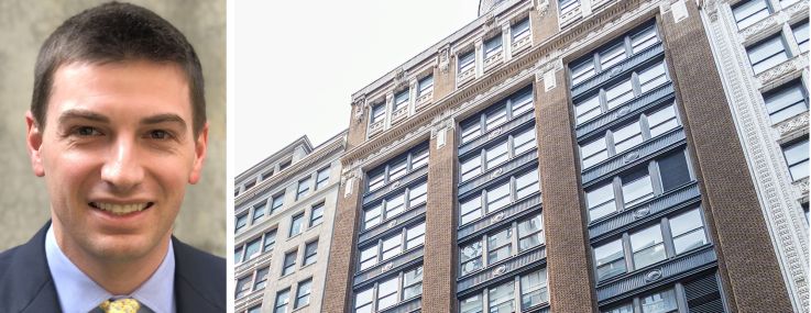 Koeppel Rosen's Max Koeppel and 20 West 36th Street.