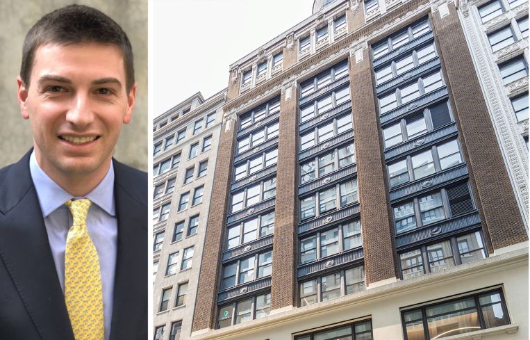 Koeppel Rosen's Max Koeppel and 20 West 36th Street.