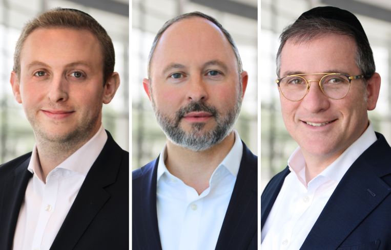 Meir Schlusselberg, Jacob Schmuckler, and Eli Serebrowski.
