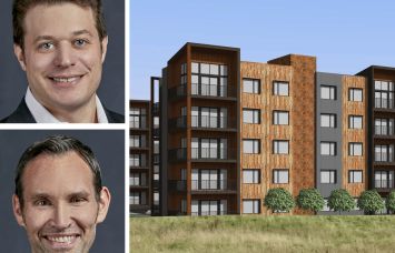 Mavik Capital Management's Mike Fishbein and Dan Cooperman, and a rendering of Cedarside.