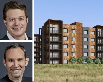 Mavik Capital Management's Mike Fishbein and Dan Cooperman, and a rendering of Cedarside.