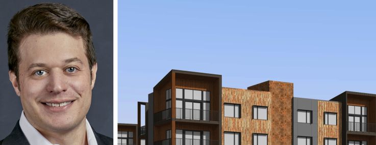 Mavik Capital Management's Mike Fishbein and Dan Cooperman, and a rendering of Cedarside.