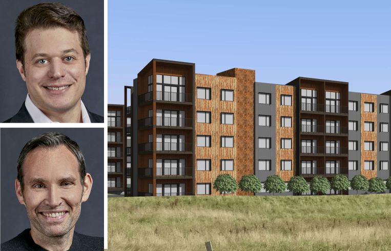 Mavik Capital Management's Mike Fishbein and Dan Cooperman, and a rendering of Cedarside.