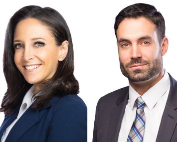 Miryam-Reinitz-Kops and Jon-Morales of Greystone.
