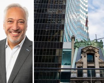 JLL's Patrick Smith and 10 Bryant Park.