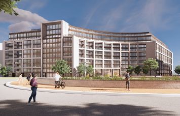 Rendering of Portals I conversion project at 1250 Maryland Avenue SW, Washington, D.C.