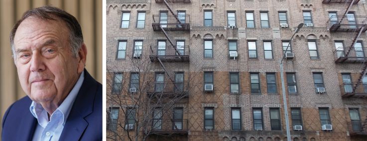 Richard LeFrak, chairman and CEO of Lefrak, and 7410 and 7420 Ridge Boulevard, Brooklyn.
