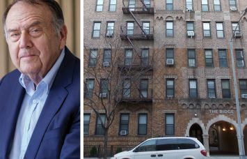 Richard LeFrak, chairman and CEO of Lefrak, and 7410 and 7420 Ridge Boulevard, Brooklyn.