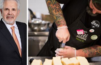 Russell Galbut of GFO Investments and a Whole Foods Market.
