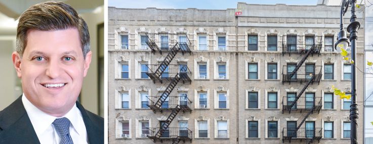 JLL's Scott Aiese and 106 Norfolk Street.
