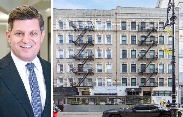 JLL's Scott Aiese and 106 Norfolk Street.