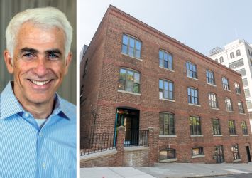 Shaul Kuba, co-founder and principal of CIM Group, and 50 Columbia Heights, Brooklyn.