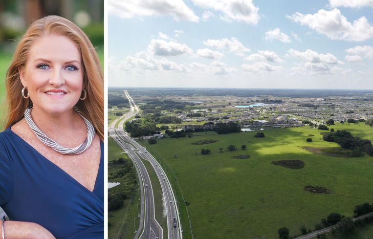 Teal Henderson, CEO of Bones Investment Group, and Abbey Crossings, 11446 McKendree Road, San Antonio, Fla.