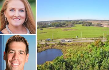 Bones Investment Group's Teal Henderson, Ardent Companies's Matthew Shulman, and Abbey Crossings, 11446 McKendree Road, San Antonio, Fla.