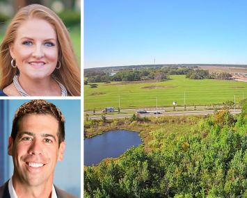 Bones Investment Group's Teal Henderson, Ardent Companies's Matthew Shulman, and Abbey Crossings, 11446 McKendree Road, San Antonio, Fla.