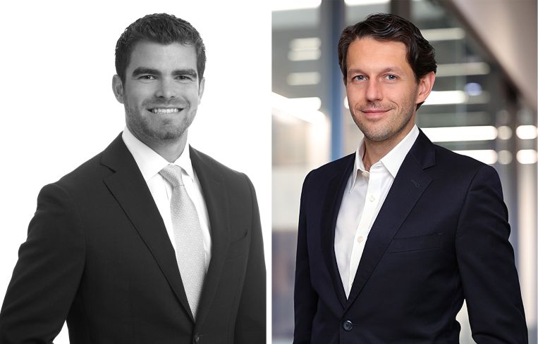 Tyler Peck of JLL and Dan Schuchinsky of Jadian Capital.