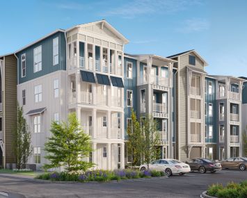Rendering of Mosaic Pooler, a 333-unit apartment community outside of Savannah, Ga.