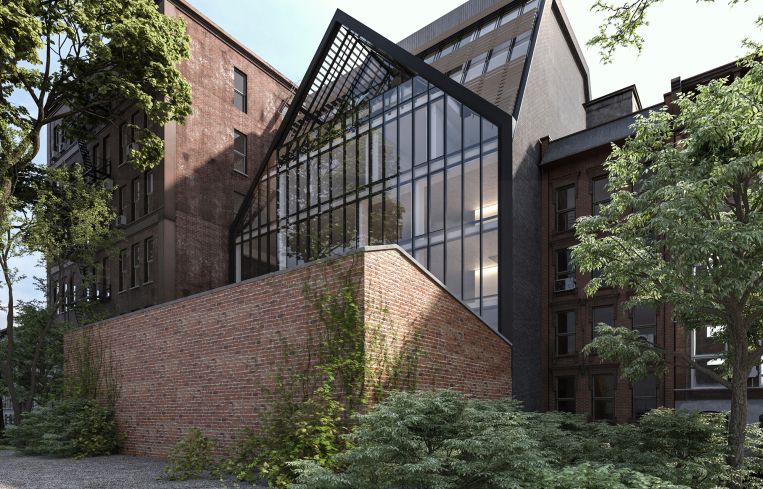 The building will also feature a small gym and a tenant storage area.