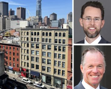 41 Elizabeth Street and B6 Real Estate Advisors's Alex Woodlief (top) and Paul Massey (bottom).