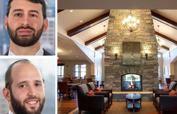 Dwight Mortgage Trust's Adam Offman and Yossi Benish, and one of the Ohio facilities in the portfolio.