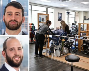 Dwight Mortgage Trust's Adam Offman and Yossi Benish, and a skilled nursing facility.