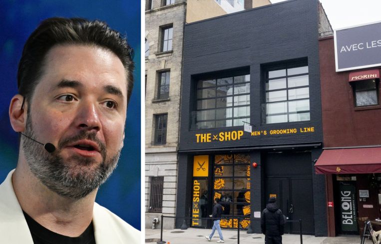 Seven Seven Six founder Alexis Ohanian and 216 Lafayette Street.