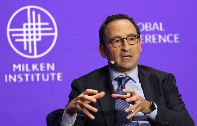 Jonathan Gray, President and Chief Operating Officer, Blackstone, speaks at the annual Milken Institute Global Conference.