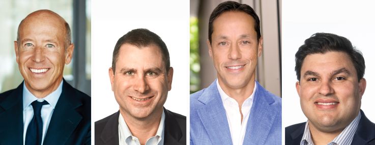 From left: Barry Sternlicht, Chris Burbach, Jeff DiModica, and Alexi Panagiotakopoulos.