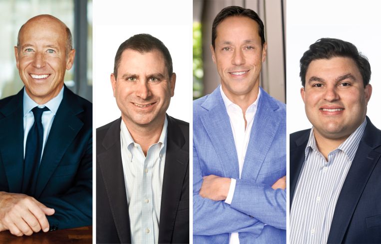 From left: Barry Sternlicht, Chris Burbach, Jeff DiModica, and Alexi Panagiotakopoulos.