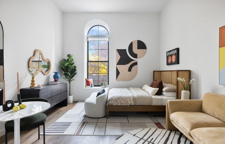 Leasing began in March at the building, where 30 percent of units are rent-stabilized