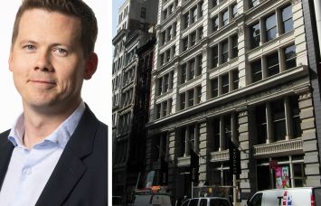 Brian Holland, senior vice president of real estate at Convene, and 555 Broadway.