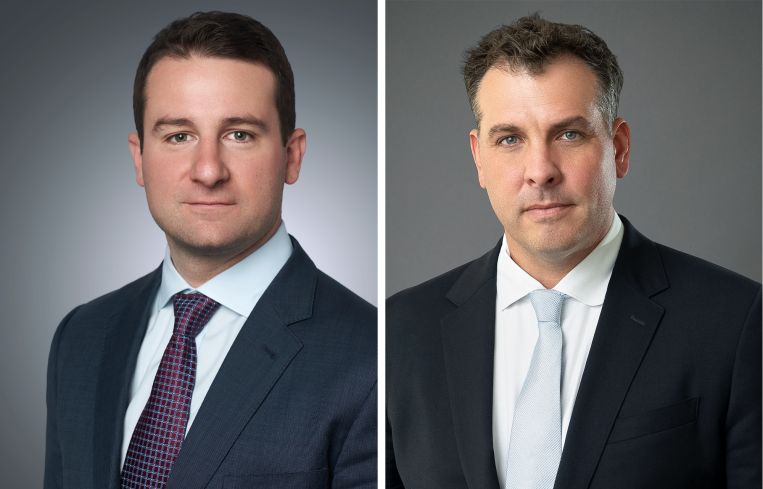 Christian Galanti (left) and Mike Cleaver of Emerald Creek Capital.