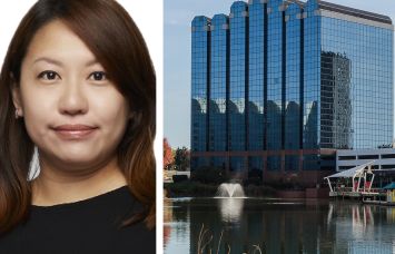 Prime US REIT CFO Cindy Teo and Waterfront at Washingtonian, 9801 Washingtonian Boulevard, Gaithersburg, Md.