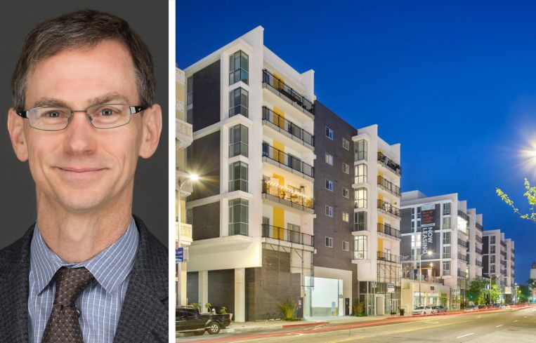 Grubb Properties's Clay Grubb and Fifty Five Fifty Apartments in Hollywood, Calif.