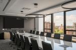 The building now features a fully refurbished lobby, redesigned office spaces and a landscaped outdoor terrace with gardens and seating areas.