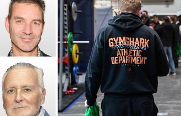 Third Point's Dan Loeb (top), Kar Properties's Shahab Karmely, and person wearing Gymshark clothing.