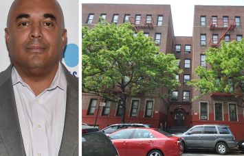 MBD Community Housing's Derrick Lovett and 1851-1859 Walton Avenue, The Bronx.