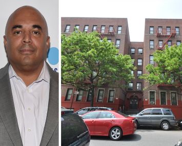 MBD Community Housing's Derrick Lovett and 1851-1859 Walton Avenue, The Bronx.