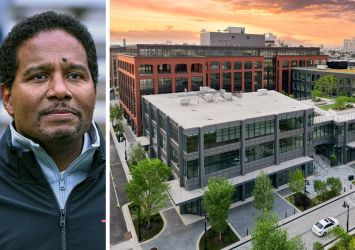University of Maryland President Darryll Pines and Rye Street Market at Baltimore Peninsula.
