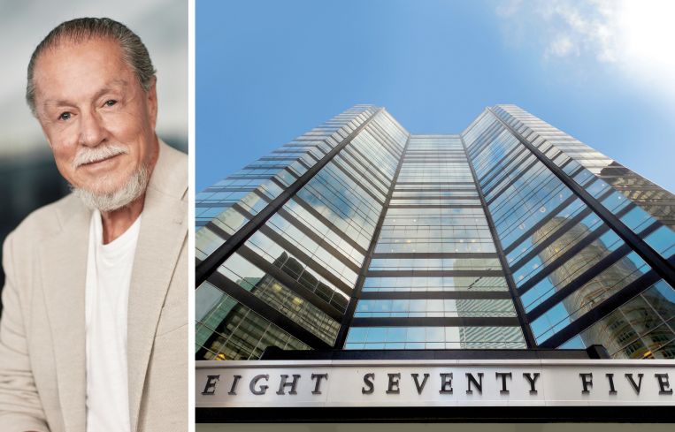 Global Holdings' Chairman and founder Eyal Ofer and 875 Third Avenue.