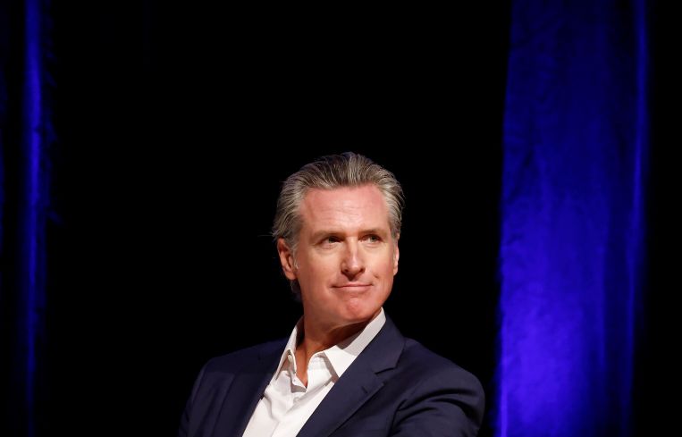 California Gov. Gavin Newsom.