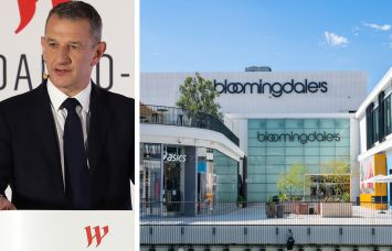 Jean-Marie Tritant, CEO of Unibail-Rodamco-Westfield, and the Westfield Century City mall in Los Angeles.