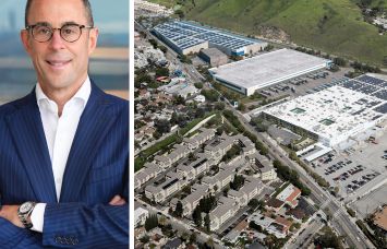 Related Companies' Jeff Blau and 3880 North Mission Road, Los Angeles.