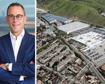 Related Companies' Jeff Blau and 3880 North Mission Road, Los Angeles.